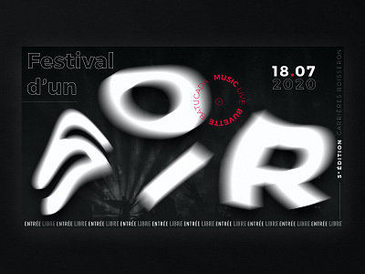 Festival d'un soir art direction black brand conceptual dark event graphism responsive rock shop typography uidesign ux design web webdesign website