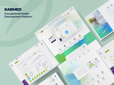 Karmed Platform design health ui ux