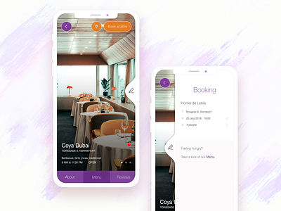 6awla | Mobile app concept for restaurant reservations booking app food app reservations restaraunt ui ux