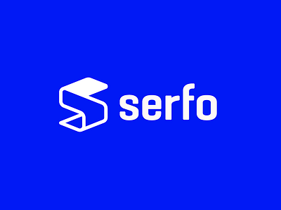Serfo Branding blue brand design brand identity branding branding design design flat icon logo minimal s