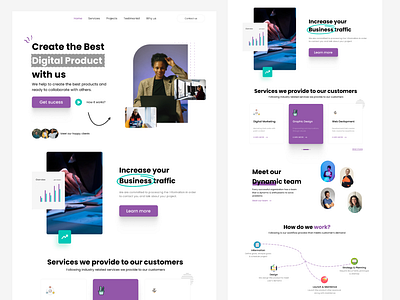 Digital Marketing Agency Landing Page