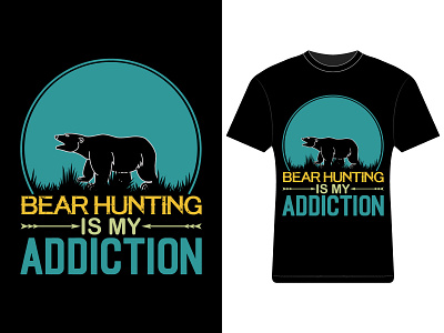 Hunting t-shirt design art design hunting t shirt design shirt t shirt t shirt design vector