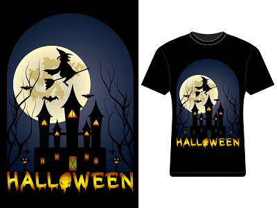 Halloween t-shirt design art design graphic design halloween t shirt design shirt t shirt t shirt design vector