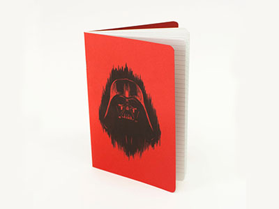 Darth Vader Moleskine darth vader illustration moleskine star wars