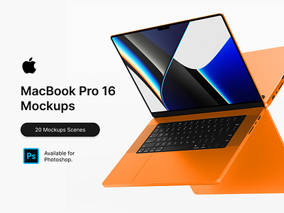 Macbook Pro 16 Mockups Free