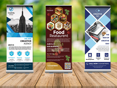 Roll-up Banner Design x banner