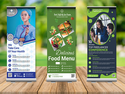 Roll-up Banner Design x banner