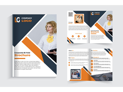 Bi-fold Brochure orange