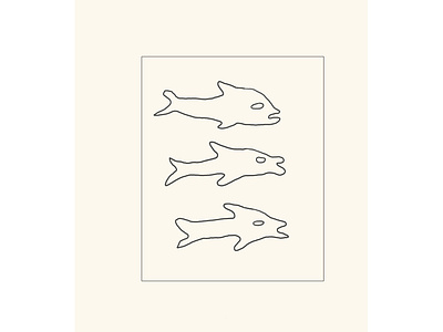 Digital Illustration #3 - Fishes