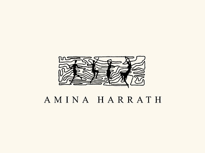 Minimalist Logo for Amina Harrath