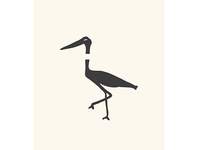 Digital Illustration #5: Stalk abstract animal art artist bird black branding design drawing illustration illustrator line line art logo minimalism minimalist monochrome new outline trending