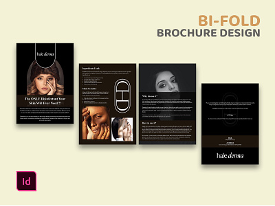 BI-FOLD BROCHURE DESIGN bi fold branding brochure design business proposal corporate brochure design flyer graphic design illustration logo ui
