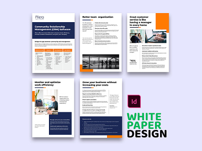 WHITE PAPER DESIGN branding brochure design business proposal corporate brochure design graphic design illustration ui whitepaper design