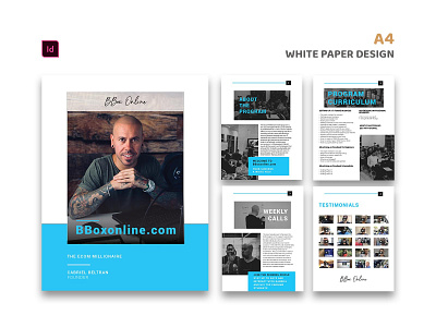 WHITE PAPER DESIGN branding brochure design business proposal corporate brochure design graphic design ui