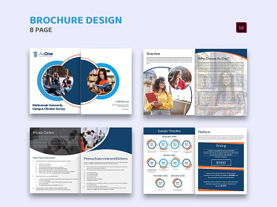 BROCHURE DESIGN branding brochure design business proposal corporate brochure design graphic design illustration ui