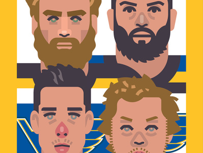 St. Louis Blues 2019 Championship athlete canada champion character design famous hockey illustration poster sports st louis stanley cup