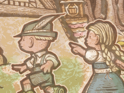 Hansel & Gretel book fairy folk german gretel hansel literature story tale tales