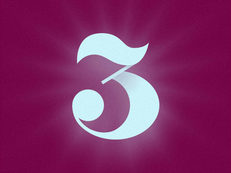 3 typography typehue number letter