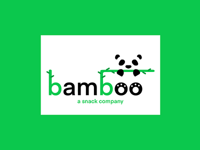 Bamboo - Panda logo, #dailylogochallenge day 3 app branding dailylogochallenge design logo