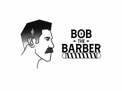 Barber logo - Bob the Barber #dailylogochallenge day 13