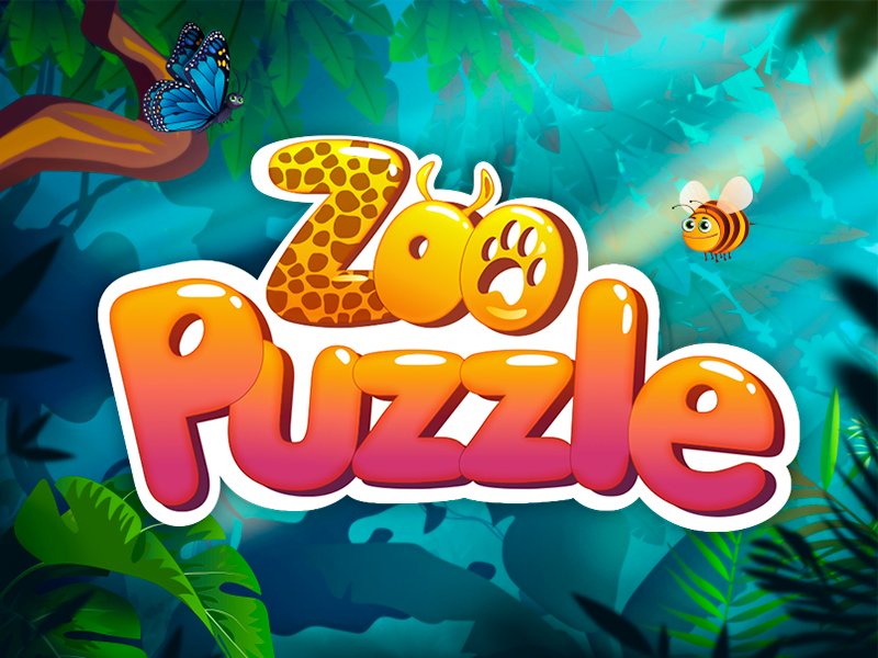 Zoo Puzzle - iOS Game Logo by Valeria on Dribbble