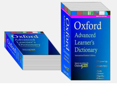 Oxford Dictionary front and side view design 3d animation app branding design graphic design illustration logo motion graphics ui ux vector