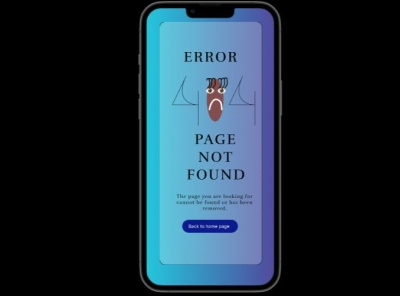 Error 404 Page Not Found 024 dailychallenge dailyui desgn dribbble error404 pagedesign ui uidesign ux uxdesign