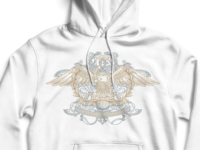 Etiqe Eagle apparel design eagle hoodie illustration vector vintage