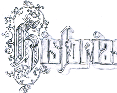 Historia bobsta14 dead words history lettering sketch typography work in progress