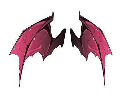 Bat Wings Illustration artwork cartoon character cartoon illustration character design design digital art graphic design illustration