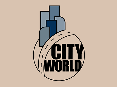 City World Logo design graphic design logo