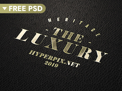 [FREE DOWNLOAD] Luxury Logo Mockup