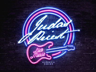 80s Neon Text Effect