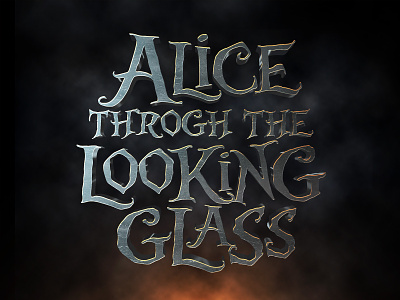 Alice Through The Looking Glass Text Effect