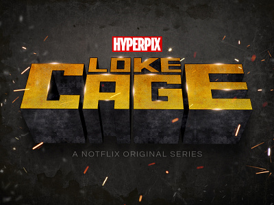 Luke Cage Text Effect