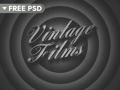 [FREE DOWNLOAD] Old Movie 3D Title