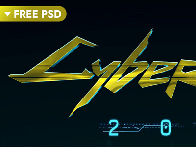 Cyberpunk 2077 Text Effect [FREE Download]