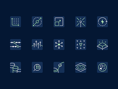 10x Genomics - Dark Icons