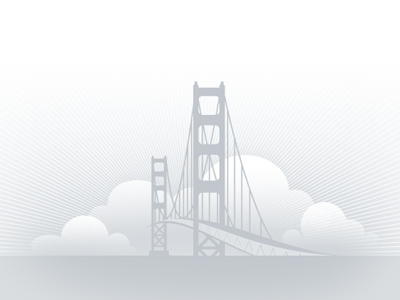 Subtle illustration bridge clouds golden gate illustration ryan brock san francisco subtle vintage