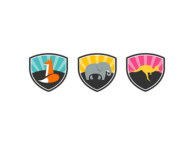 Animal badges for Fitbit