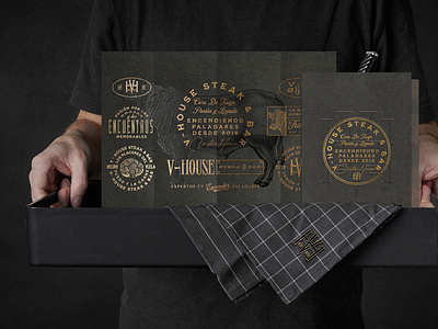 V-House Brand Identity Design