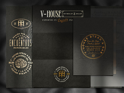 V-House Brand Identity Design