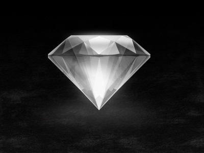 Diamond Dribble design diamond edchao gem icon illustration logo mobile stone