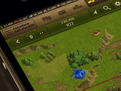 Map Toolbar bar edchao game game ui glass map mobile tablet ui