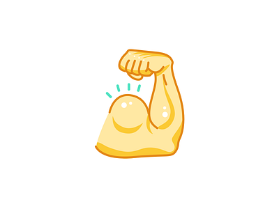 Guns for victory bicep fist flexing guns hand icon illustration muscle succes tag victory vrijmibo