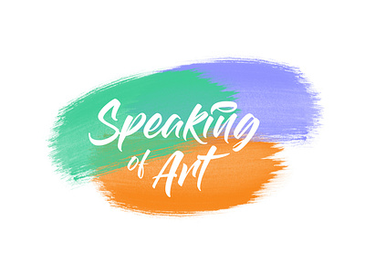 Speaking of Art Logo