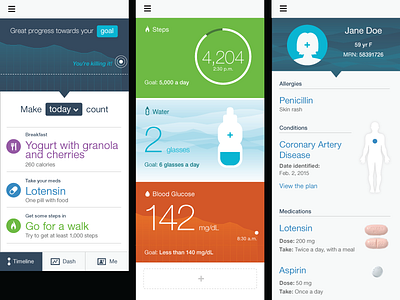 Mobile health app