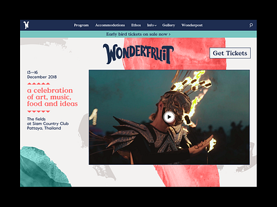 Wonderfruit Website