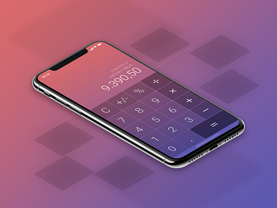 Calculator dailyui productdesign ui ux