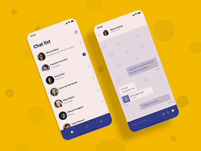 Direct Messaging chat dailyui messaging productdesign ui ux